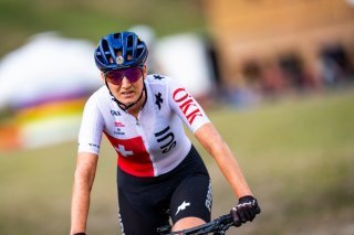 Nicole Koller: un atout de taille pour l'équipe de Suisse à Crans-Montana. KEYSTONE/MAXIME SCHMID